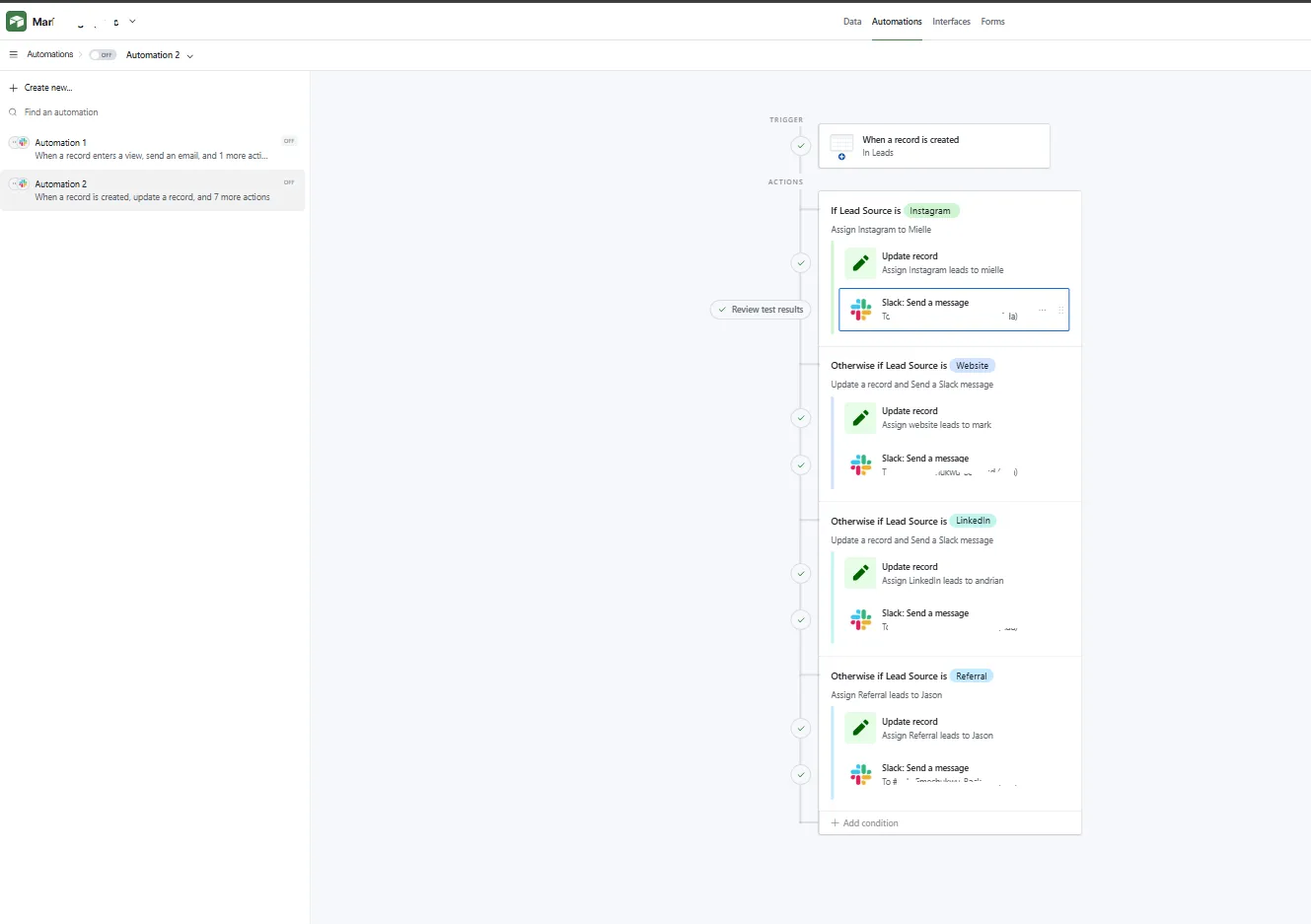 Airtable Lead Assignment Automation